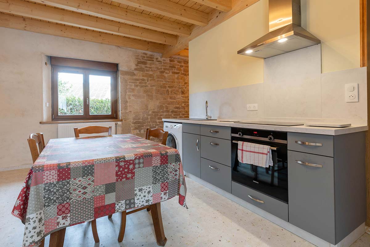 Vue d'ensemble du gîte La Mésange, plain-pied pour 2 personnes près de Beaune